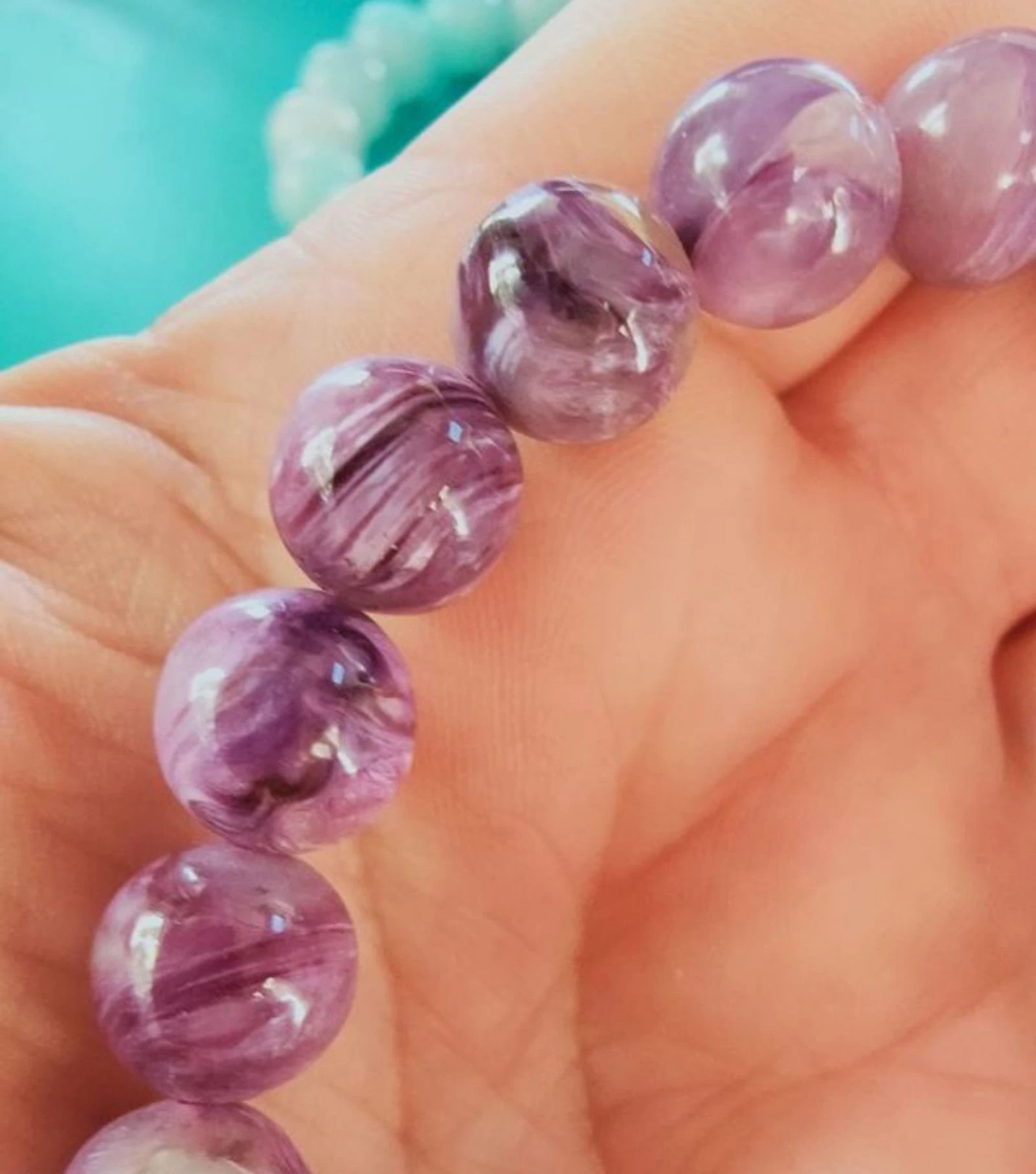 An AA+ Russian Charoite bracelet – photo 15
